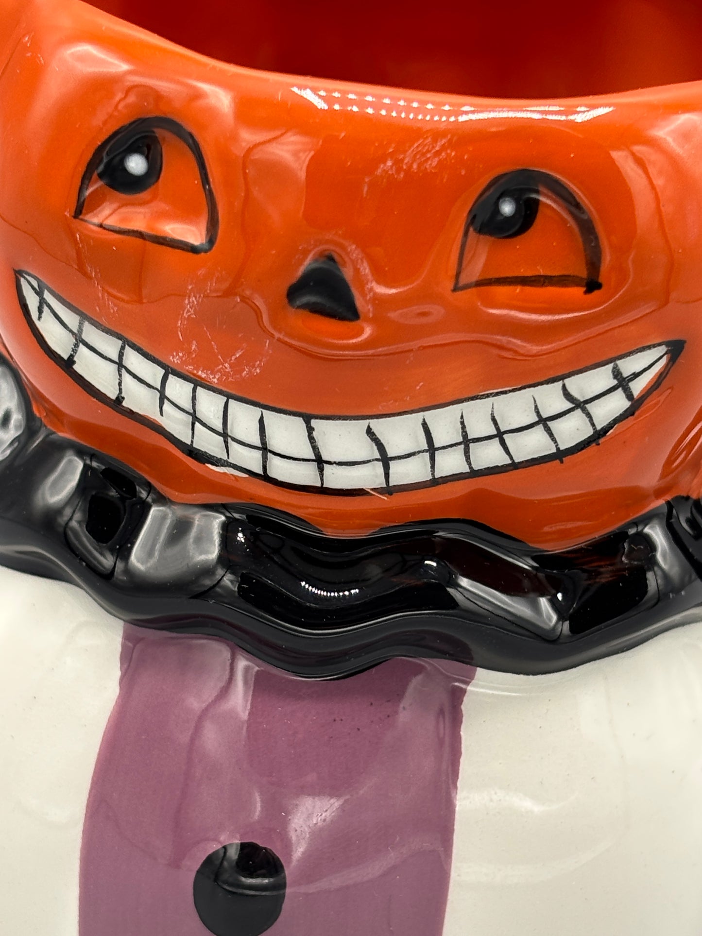 Vintage Johanna Parker Pumpkin ghost mug