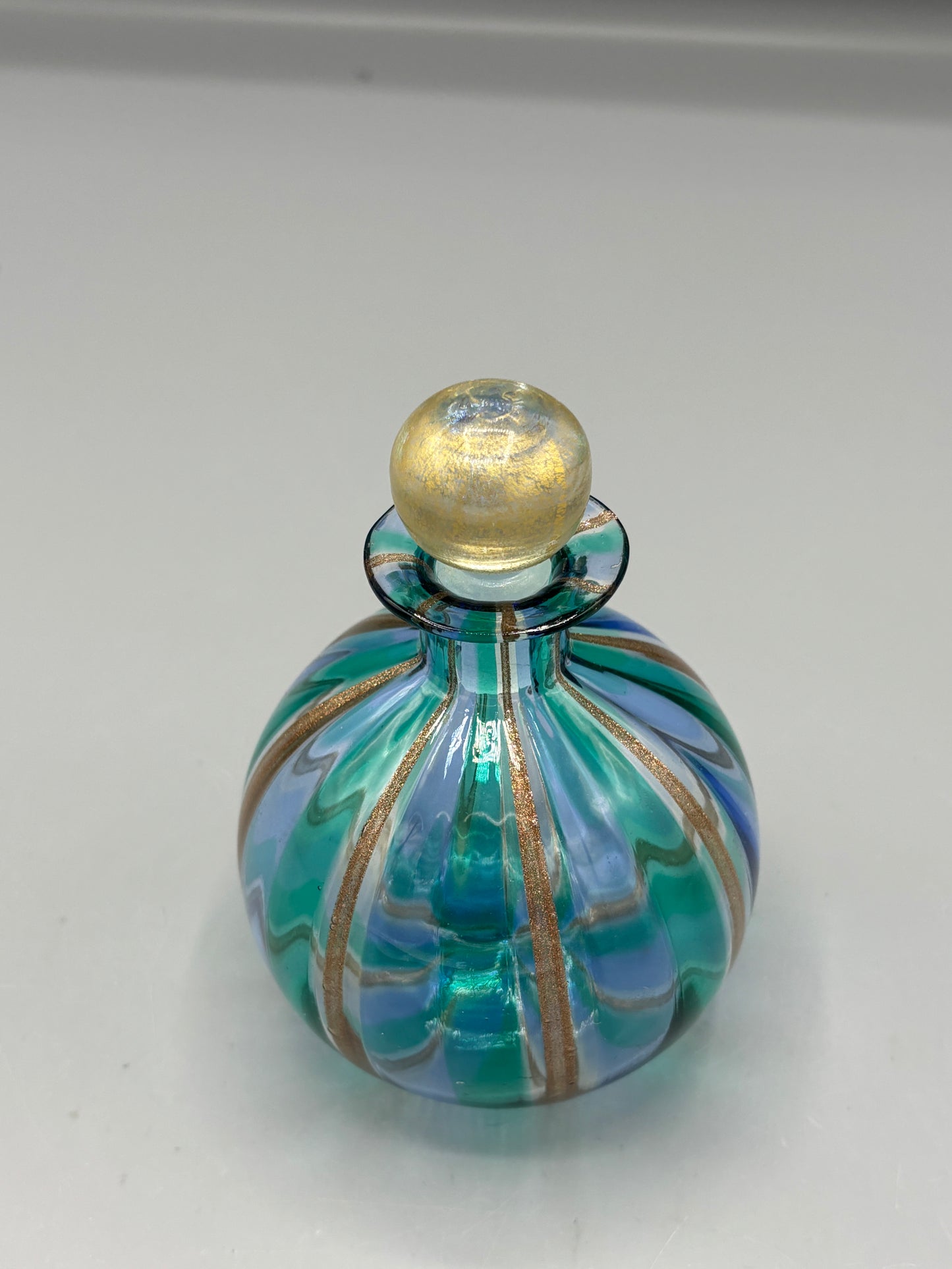 Vintage Murano round perfume bottle