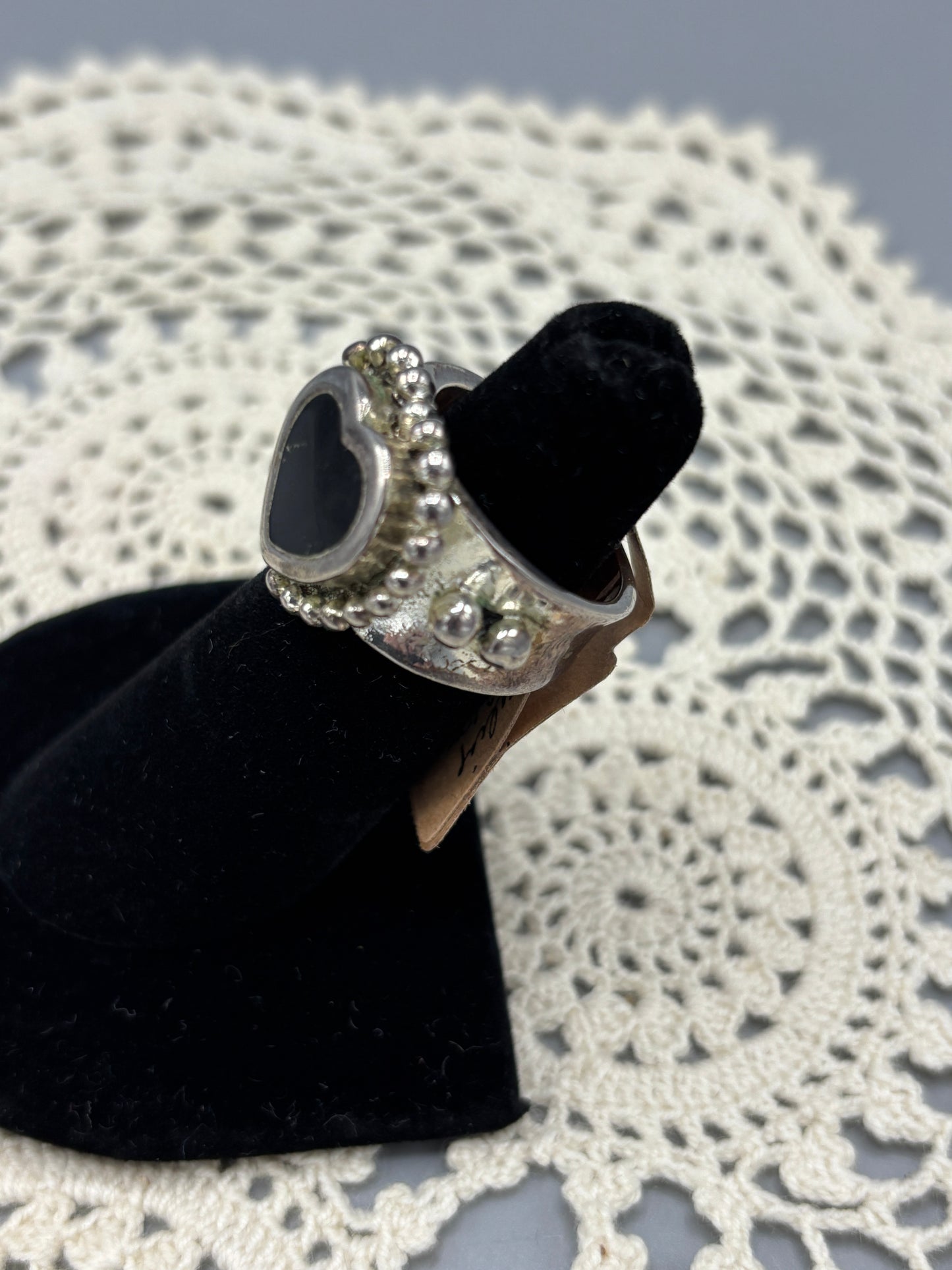 Sterling Brighton Heart ring