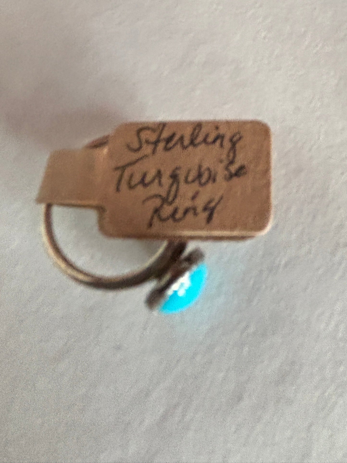 Sterling Turquoise Ring