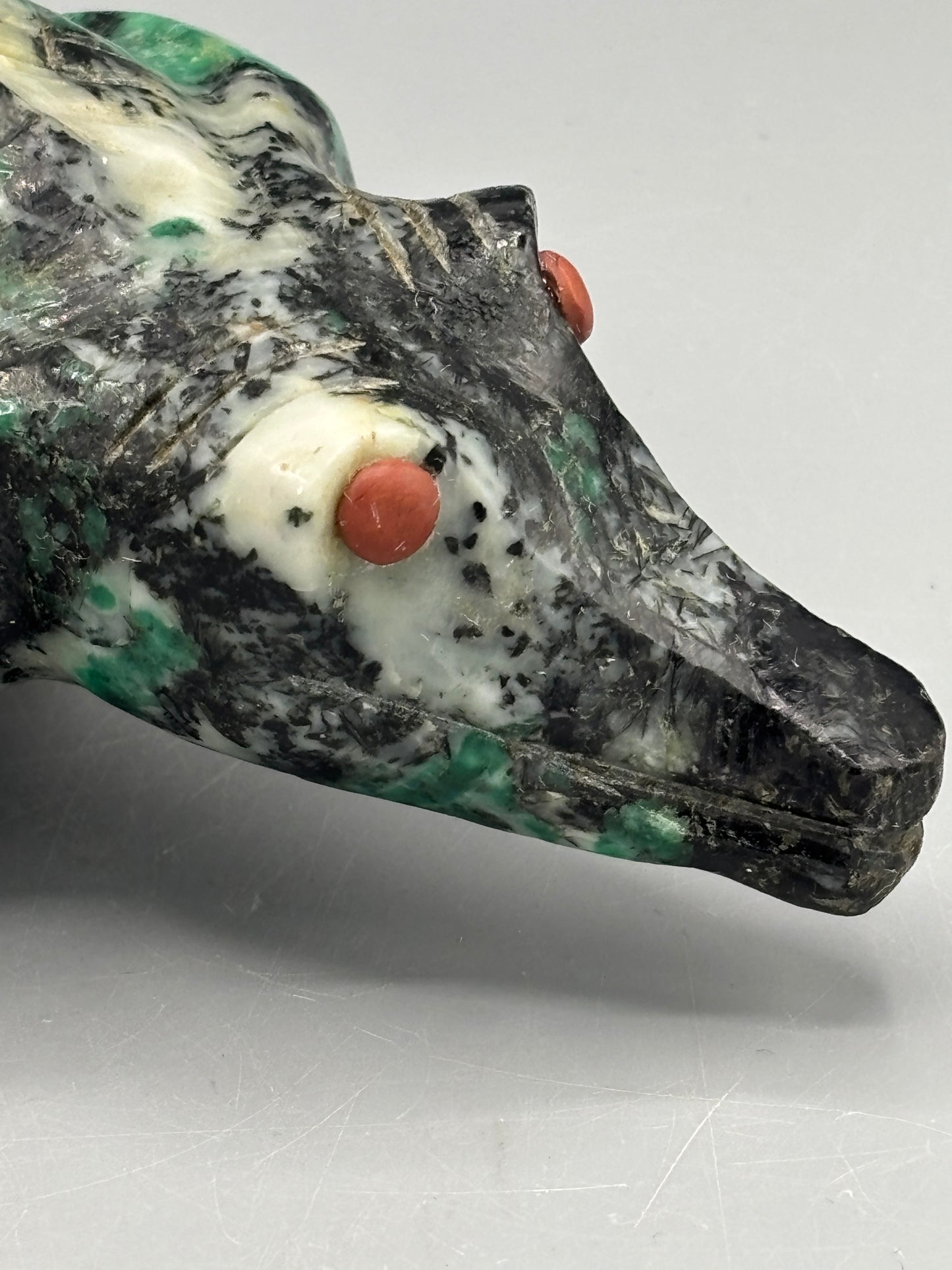 Natural turquoise Crocodile