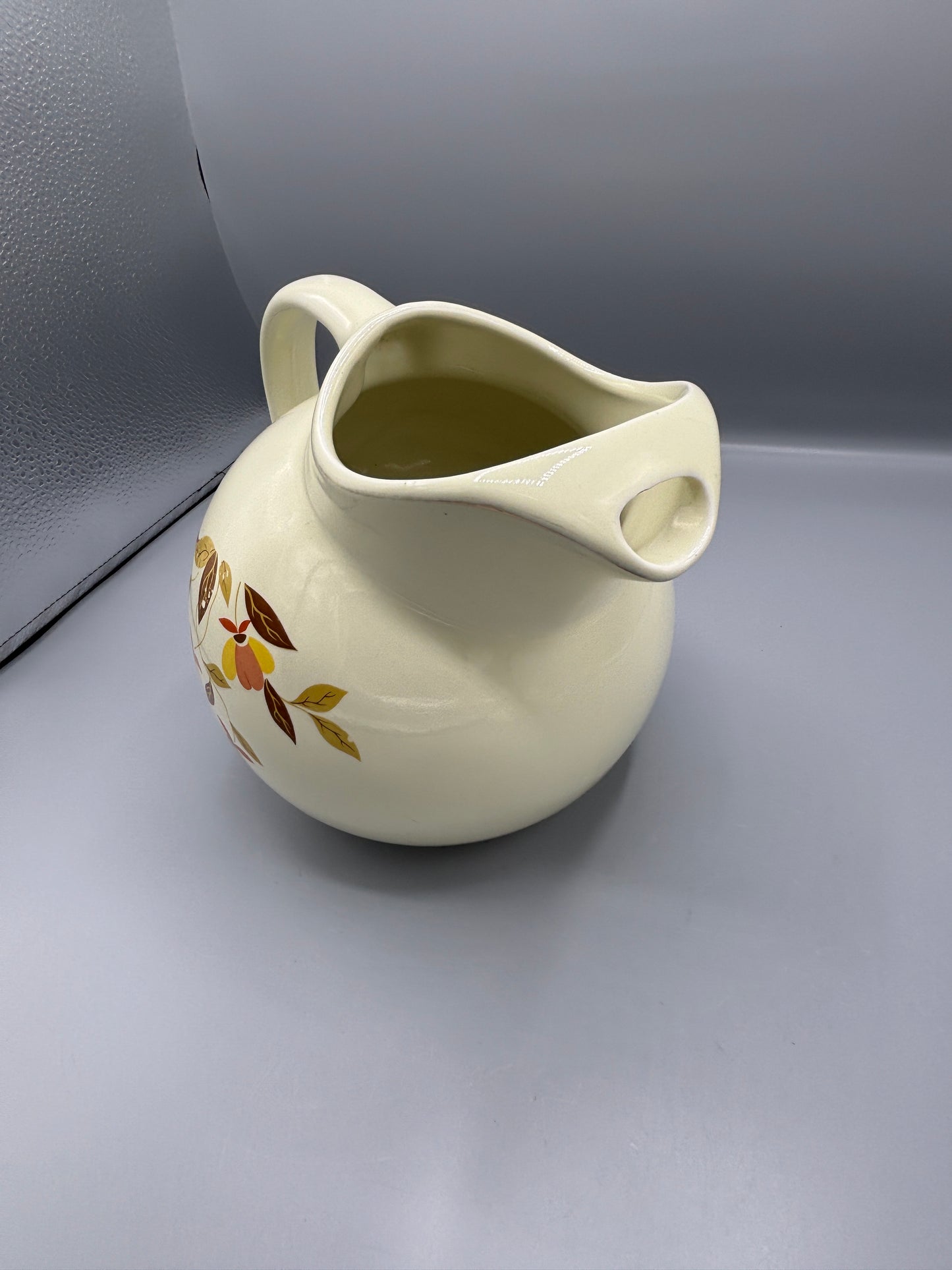 Vintage Halls Autumn Leaf ball pitcher