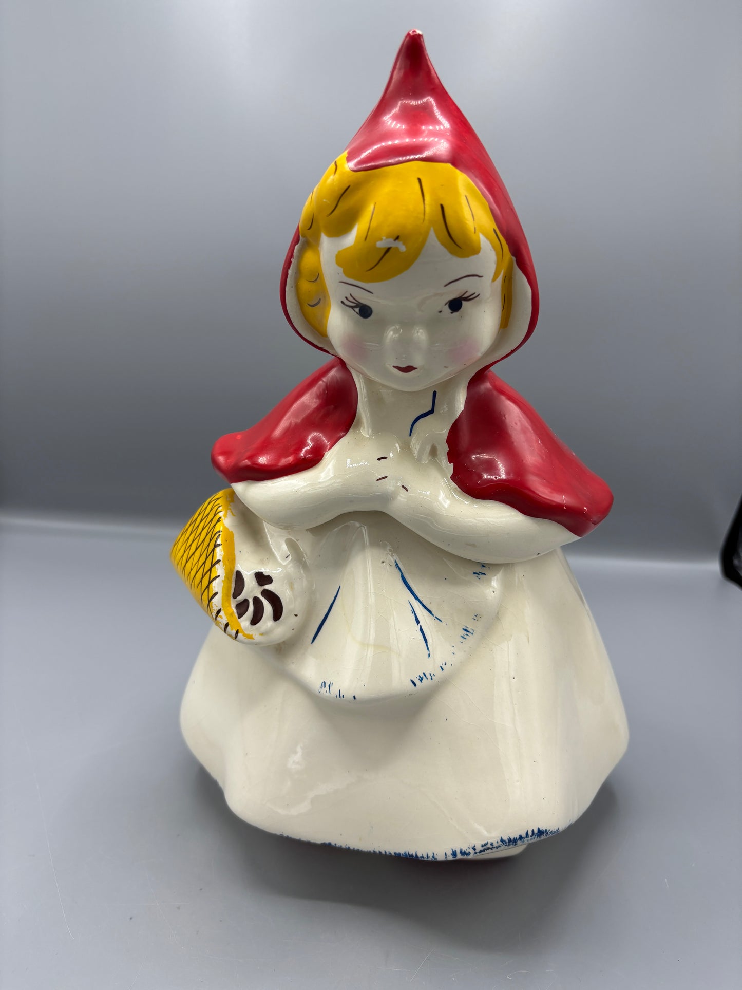 Vintage McCoy Little Red Riding hood cookie jar