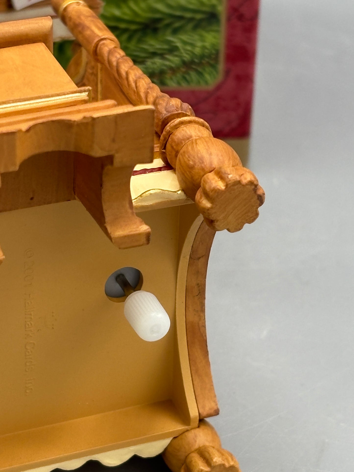 Vintage Hallmark snoozing Santa