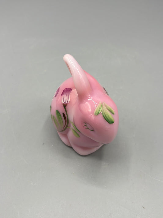 Fenton Rosalene pink rabbit