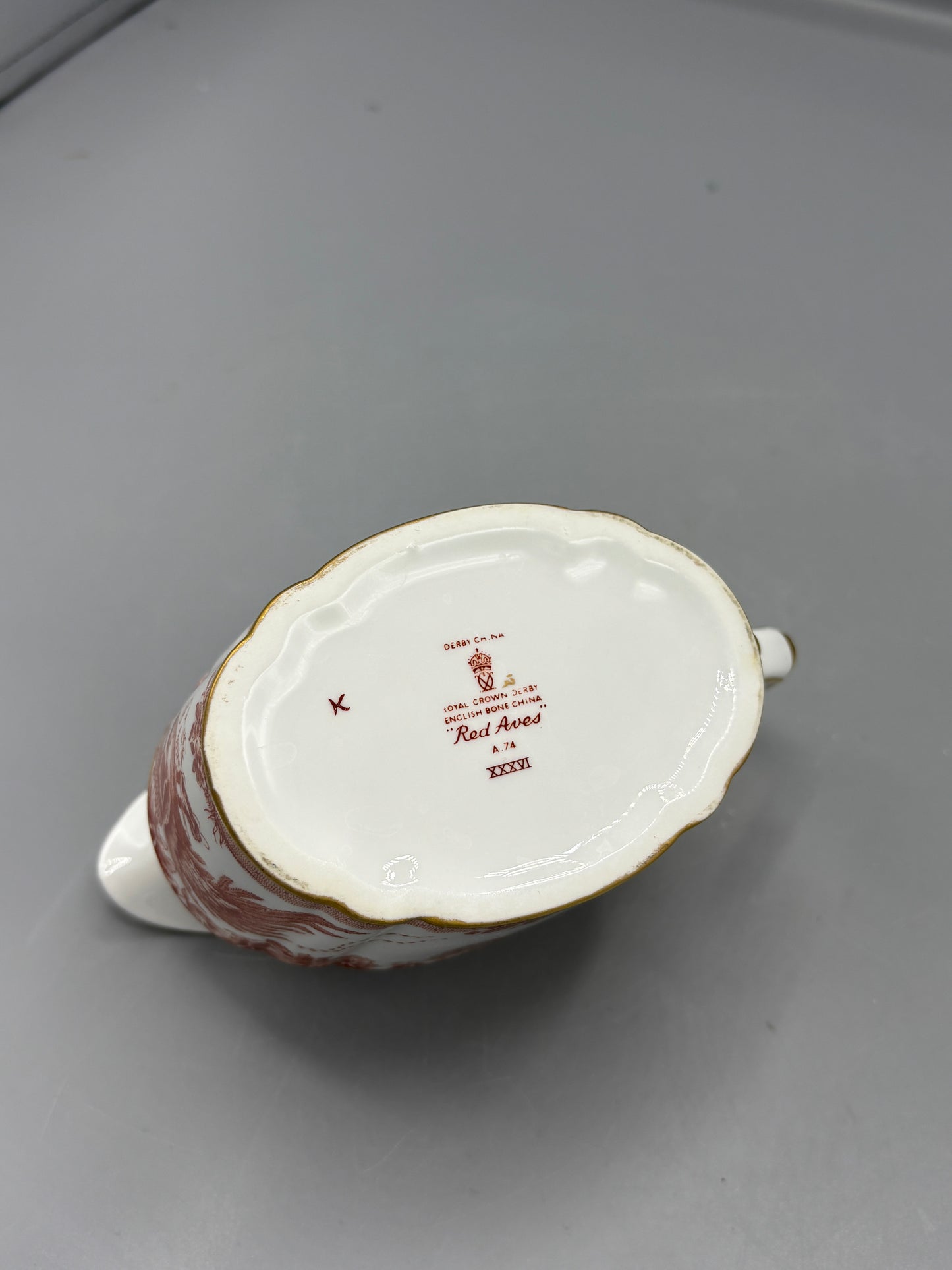 Vintage Royal Crown Derby porcelain creamer