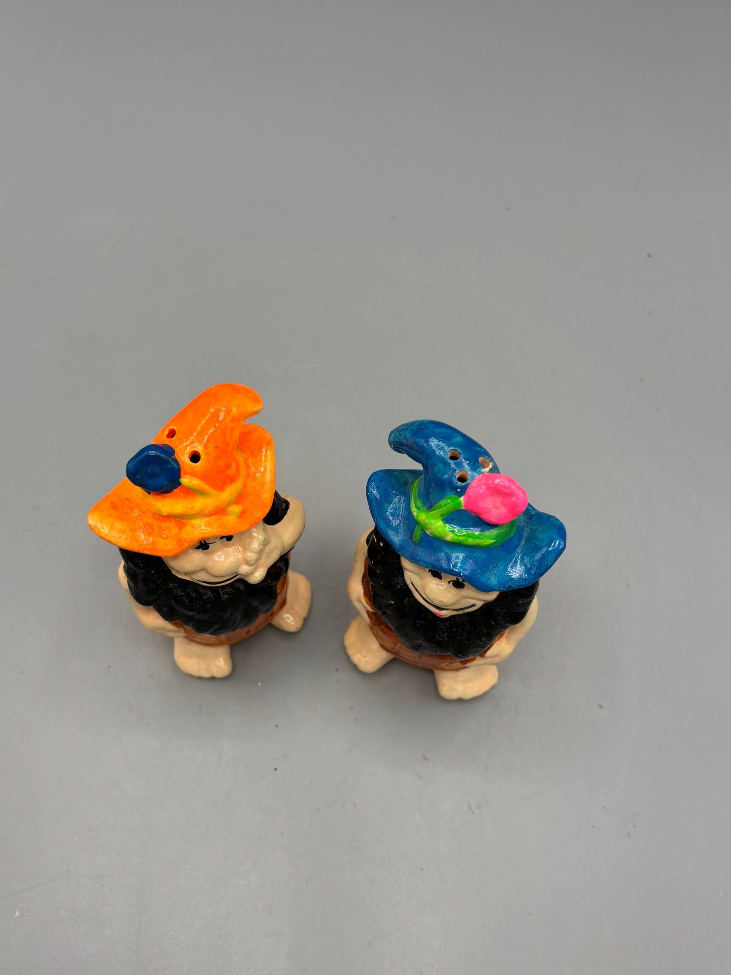 Vintage ceramic Hillbillies in barrel S & P