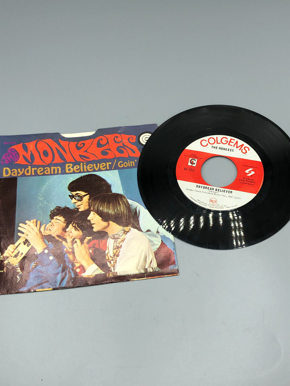 Monkees Daydream Believer 45 Record