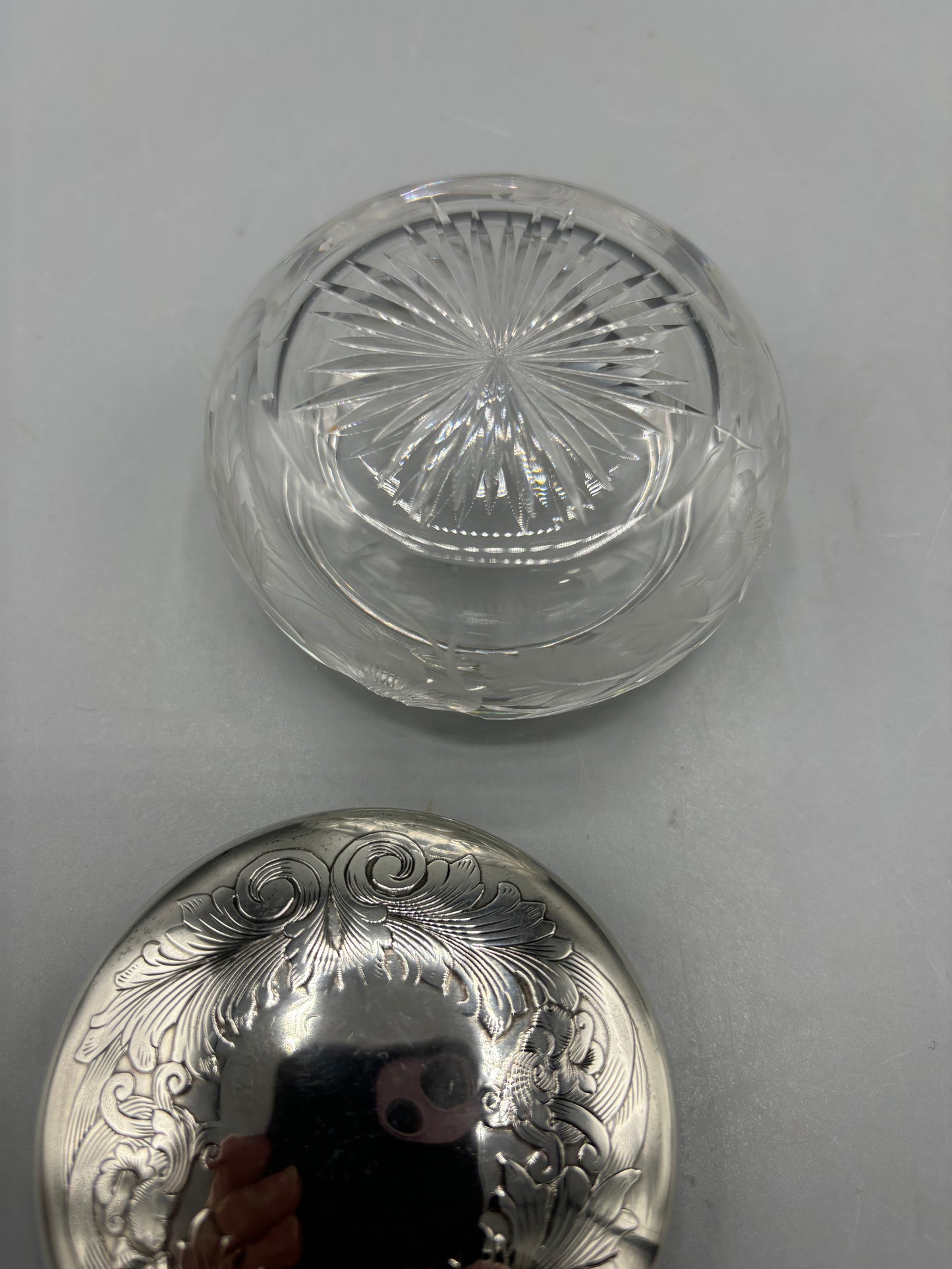 Antique Shreve & Company dresser or powder jar