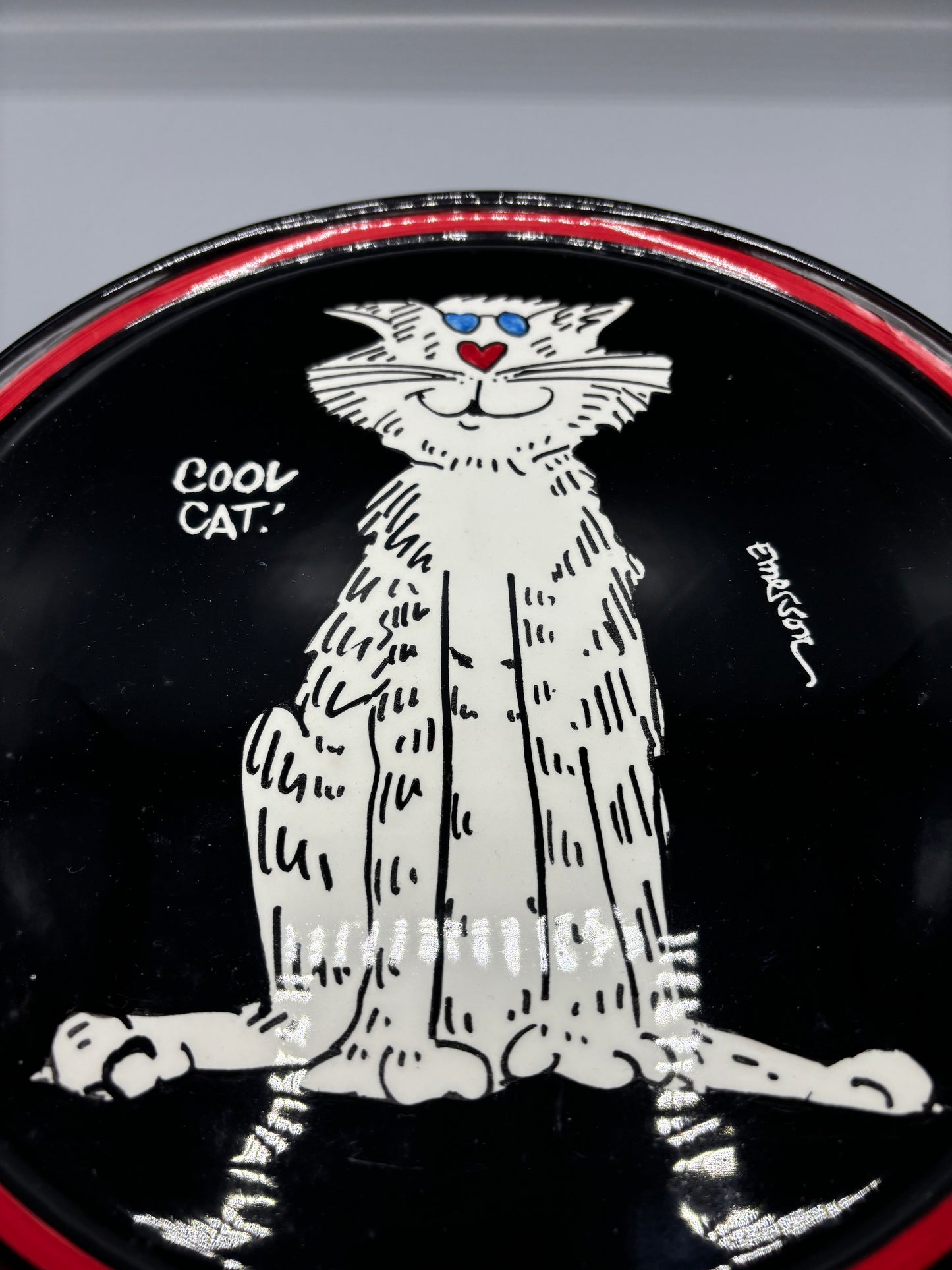 Cool Cat plate