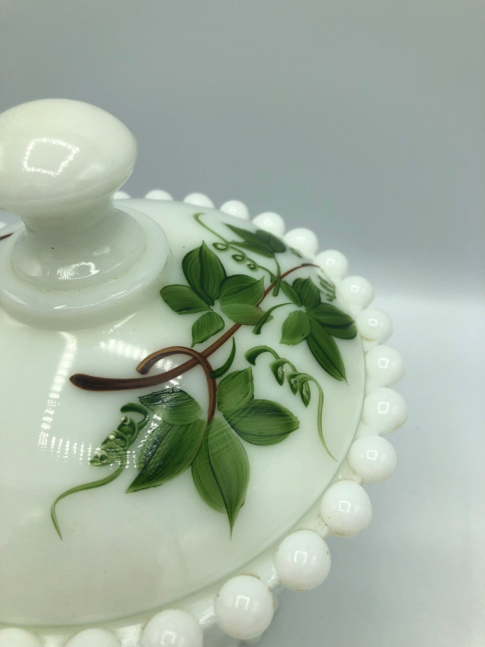 Ivy Pedestal Consolidated glass company