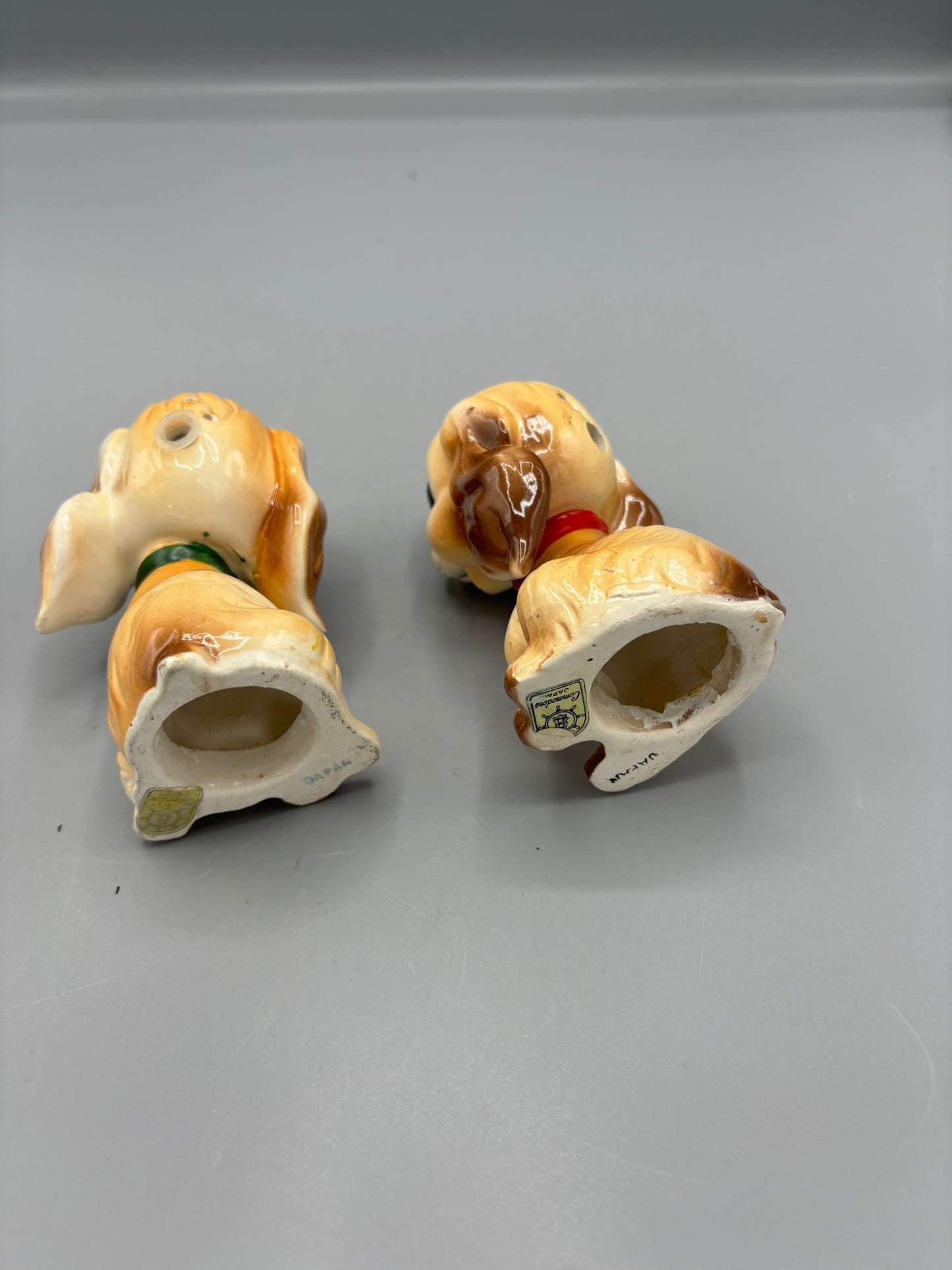 Vintage Cocker Salt & Pepper shakers