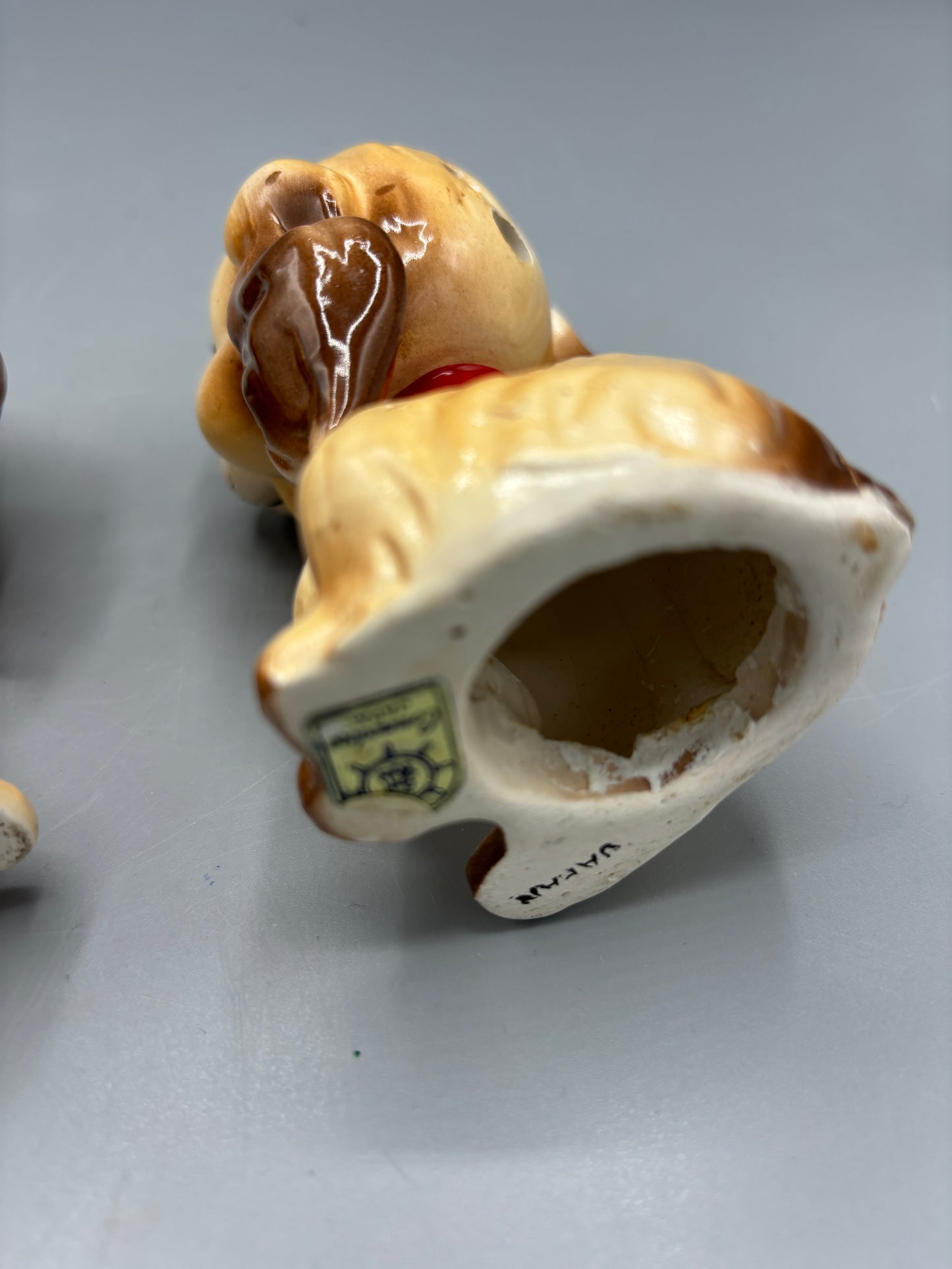Vintage Cocker Salt & Pepper shakers