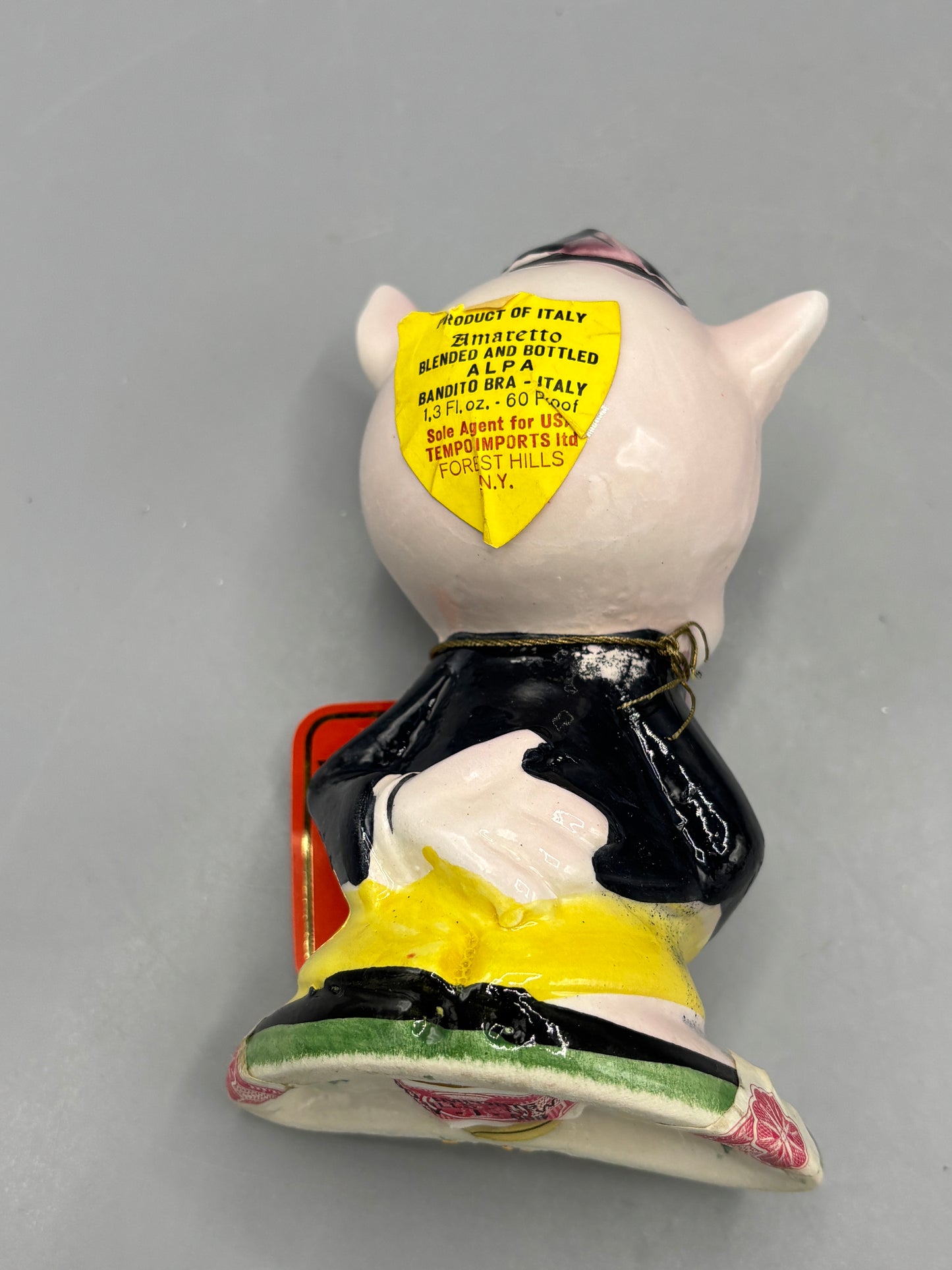 Vintage Warner Brothers Looney Tunes Porky Pig decanter