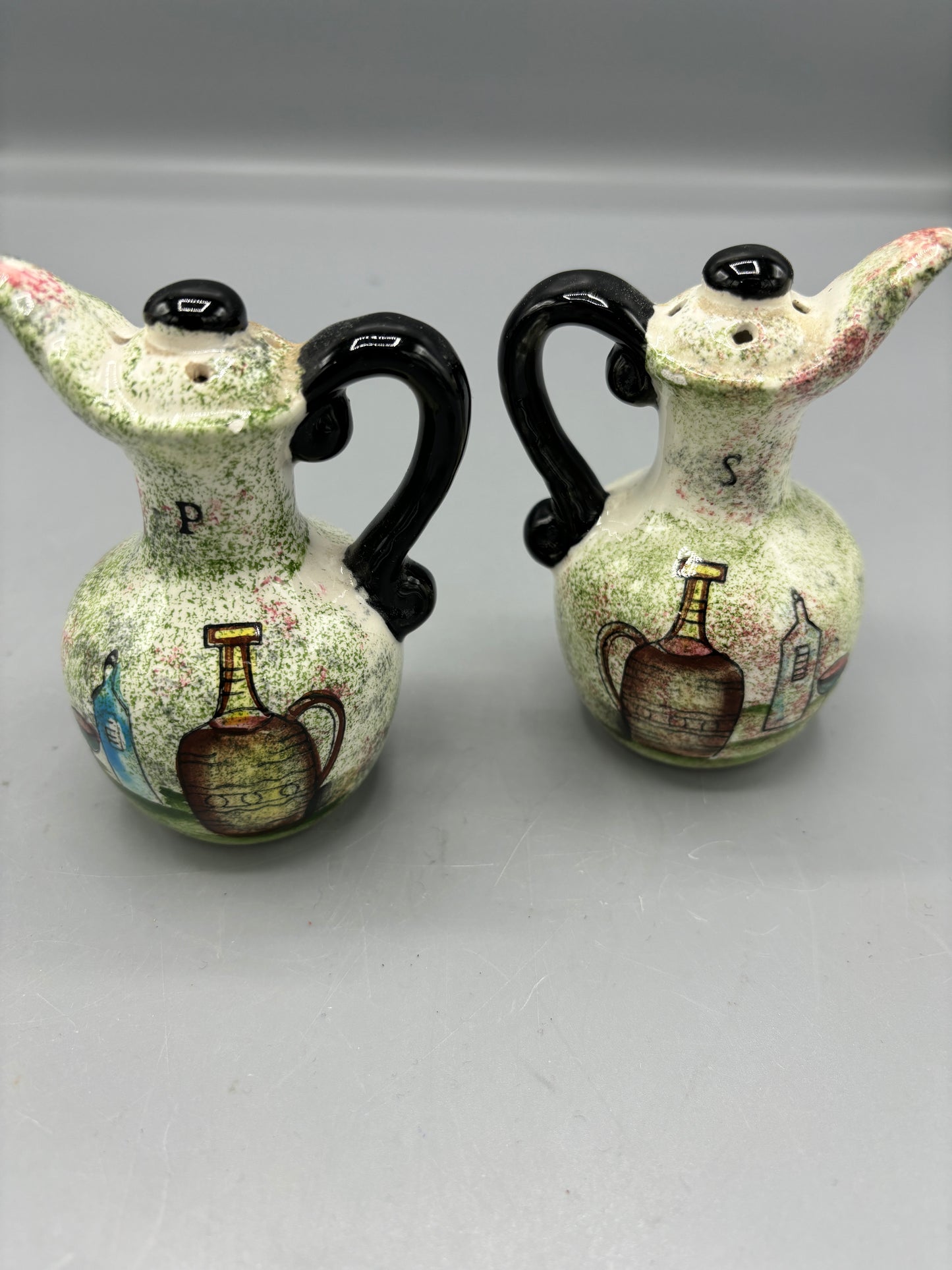 Green Pitcher salt & pepper