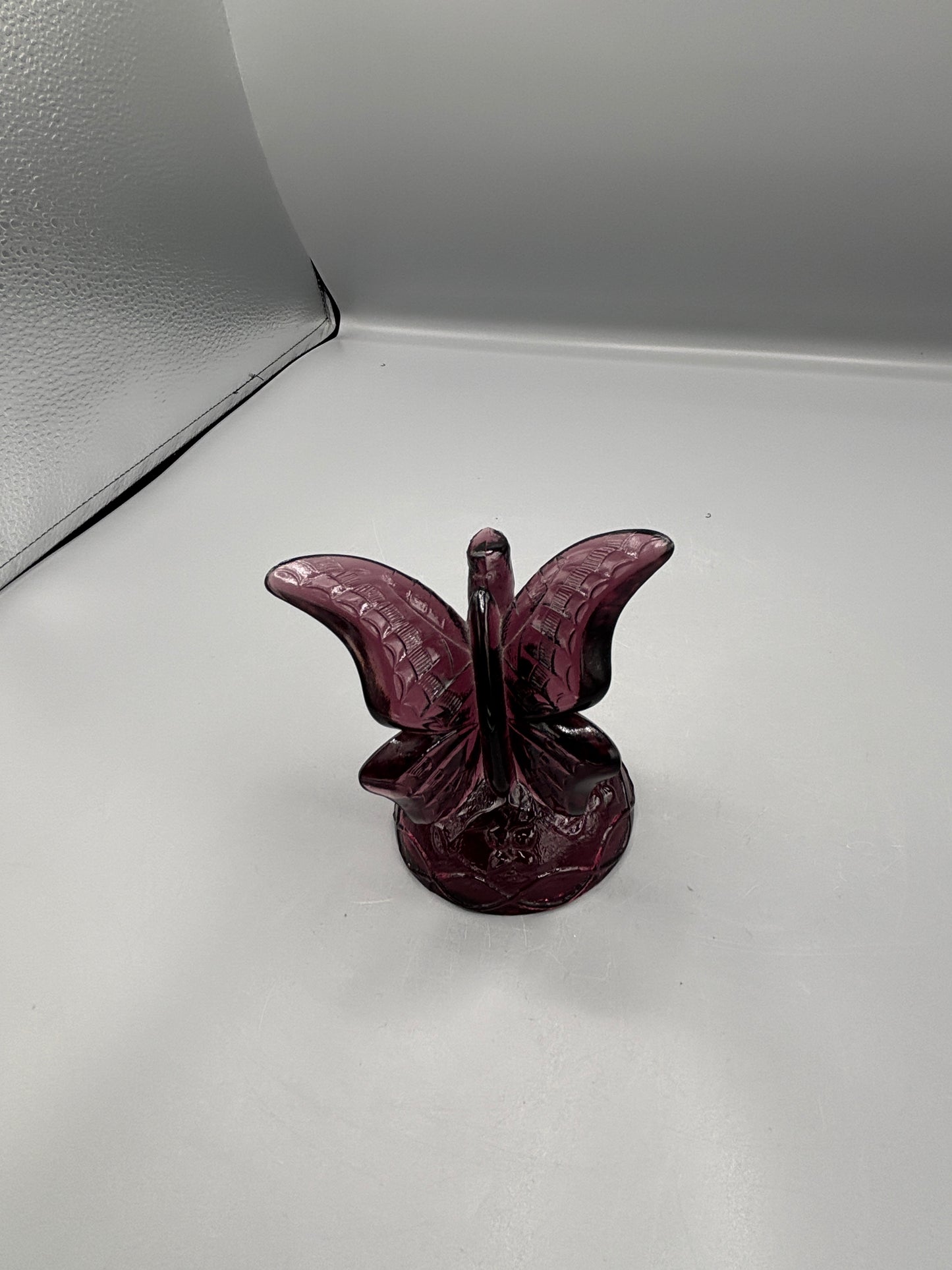 Vintage Fenton Amethyst purple Butterfly
