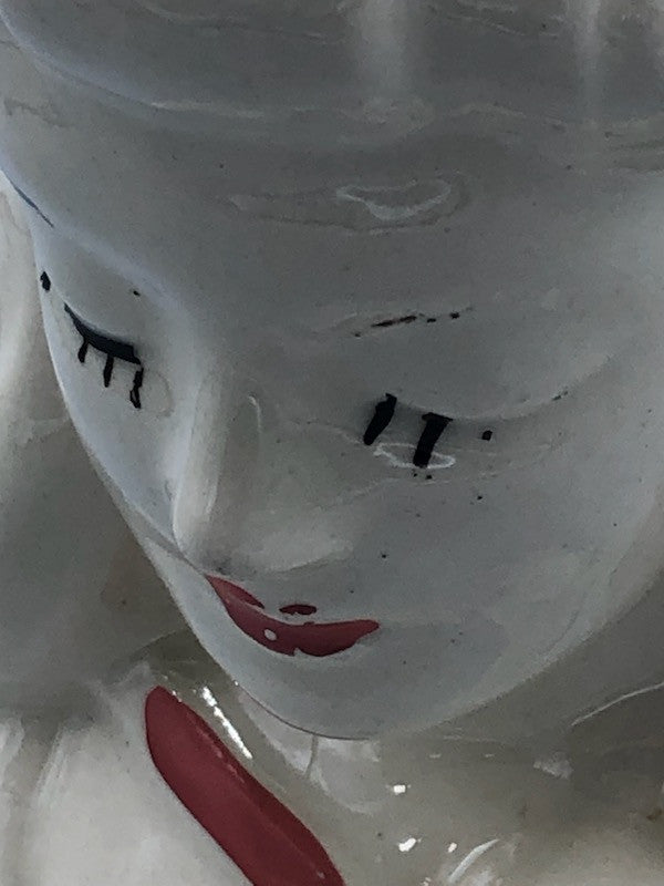 Vintage 50 s retro ladies head vase