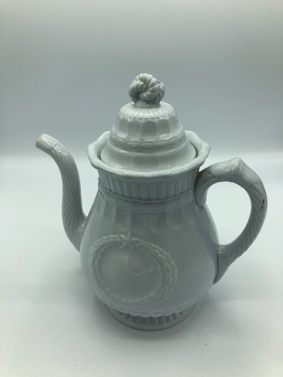 Antique Iron Stone Teapot Elsmore & Forster