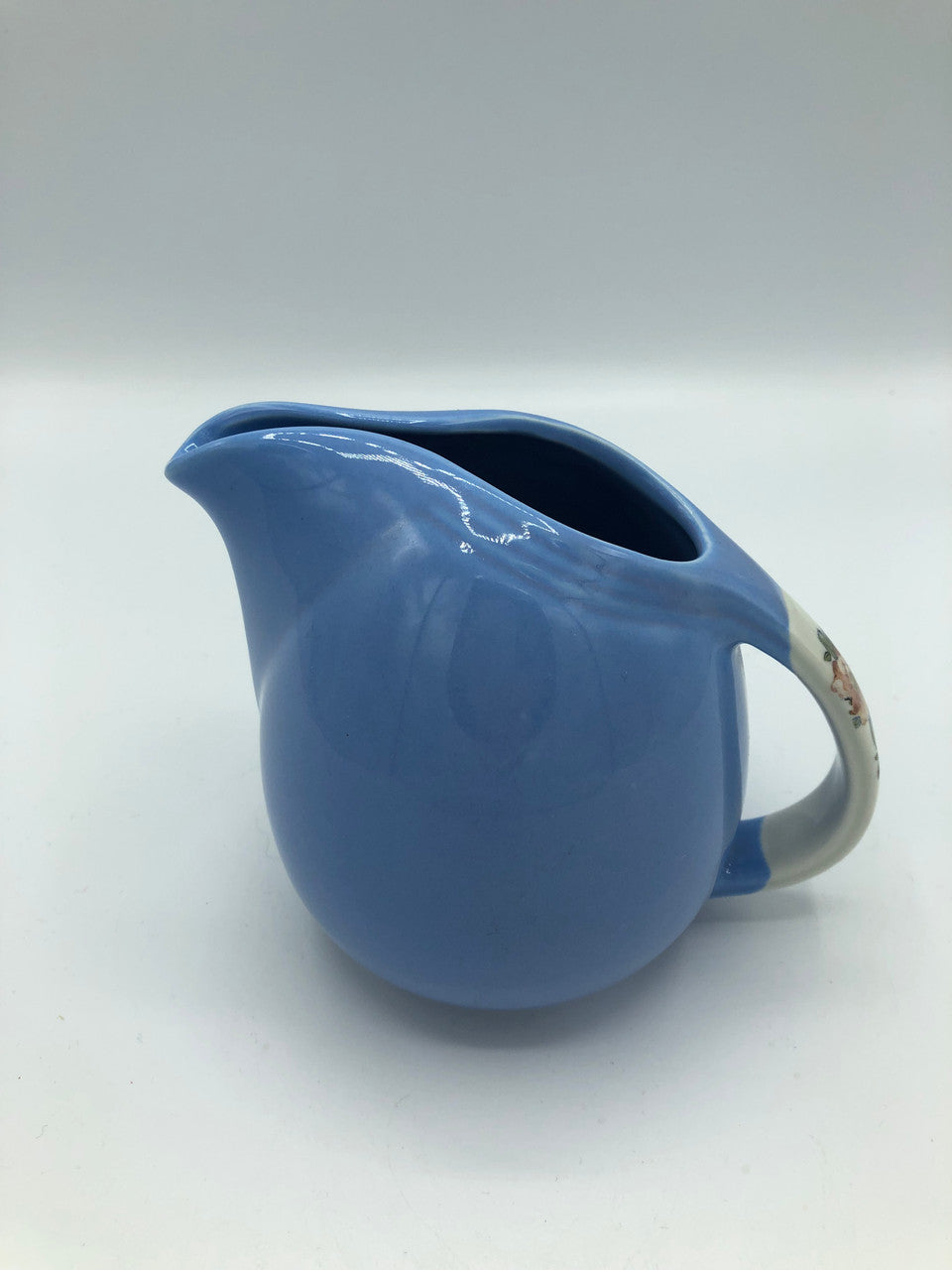 Vintage 40s Halls Rose Pitcher