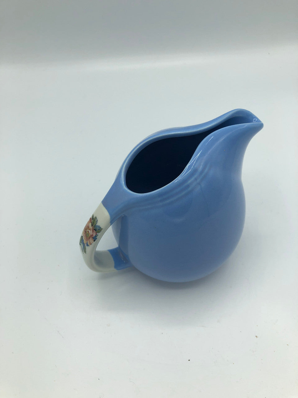 Vintage 40s Halls Rose Pitcher