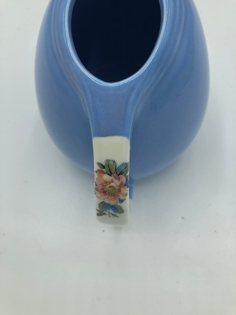 Vintage 40s Halls Rose Pitcher