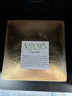 Natures Journey Plate & Holly & Bird