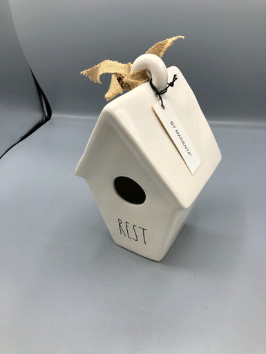 Rae Dunn Rest Birdhouse