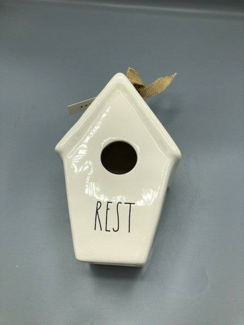 Rae Dunn Rest Birdhouse