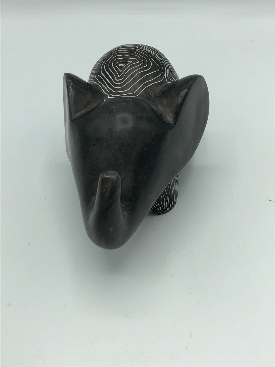 Kissii Soapstone Black Elephant