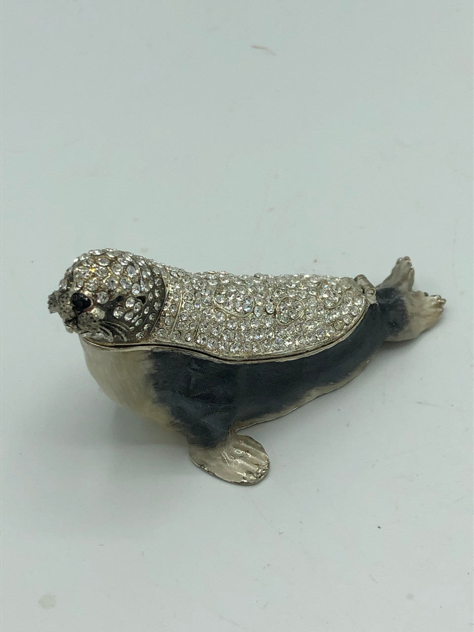 Z Galleries Seal Jeweled Trinket box