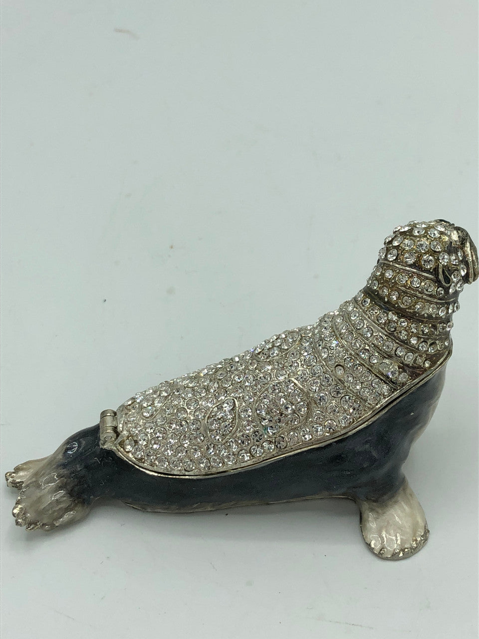 Z Galleries Seal Jeweled Trinket box