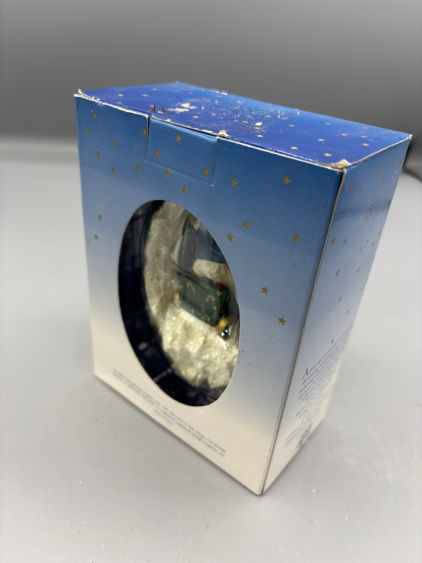 Santa Crystal Valley ornament