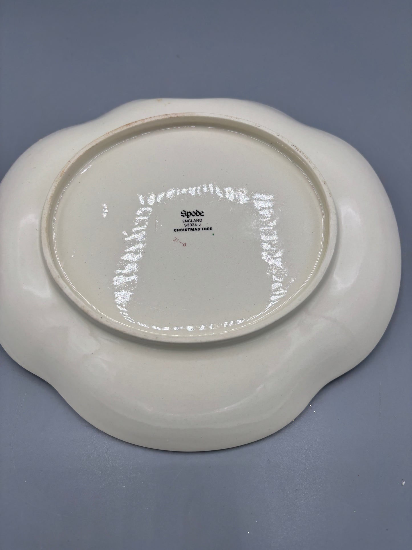 Spode handle tray