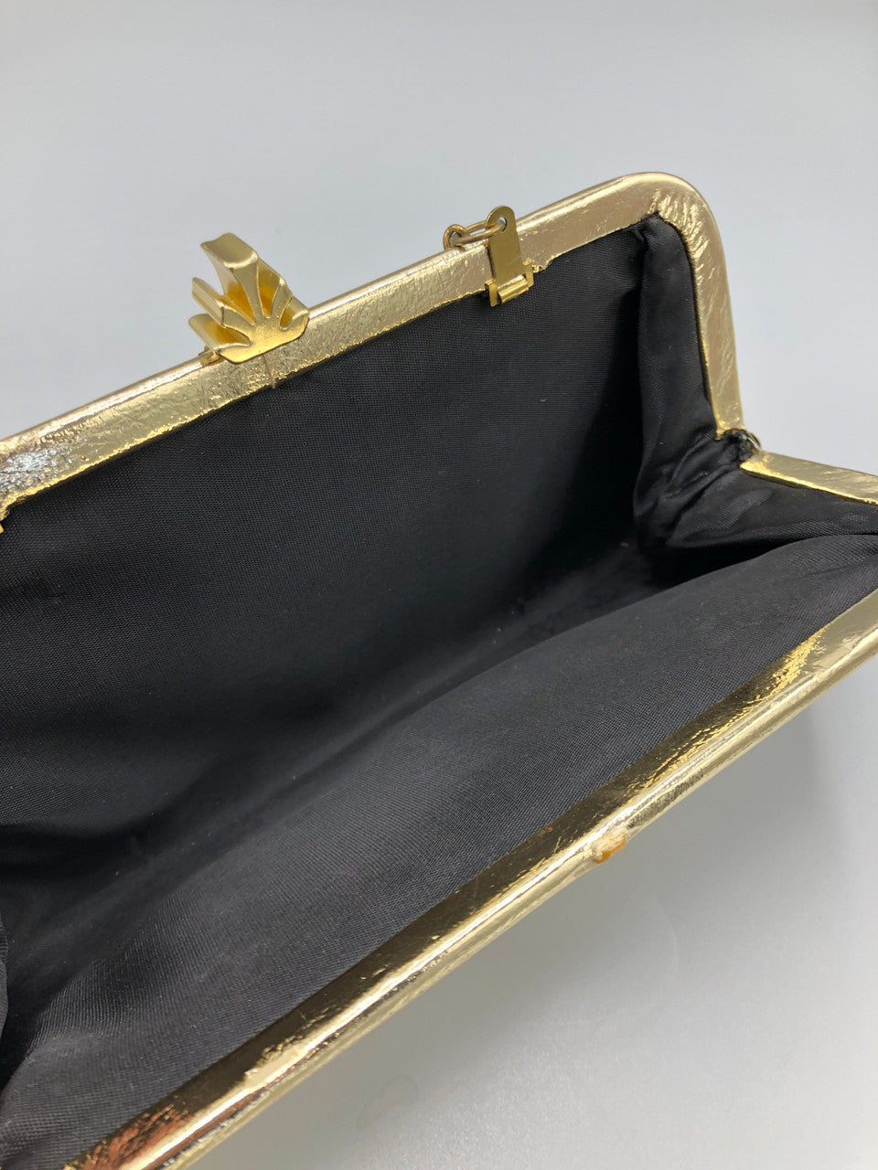 Vintage gold clutch