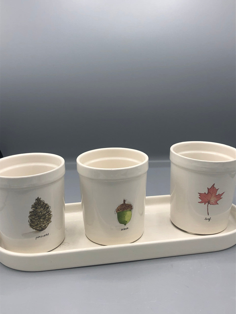 rae dunn plant pots Rae Dunn Fall Autumn Utility caddy or planter – The Piccadilly Circus