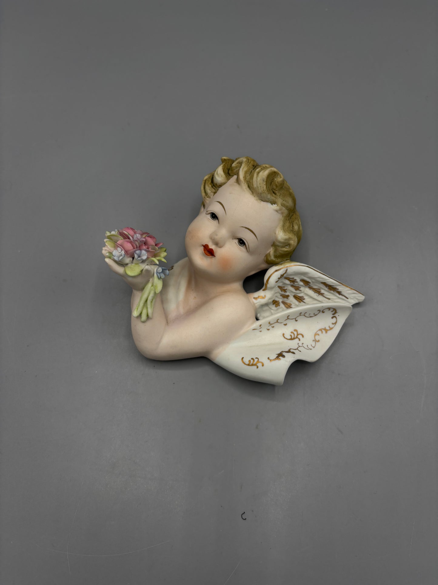 1960s Lefton Valentine Day Angel Cherubs
