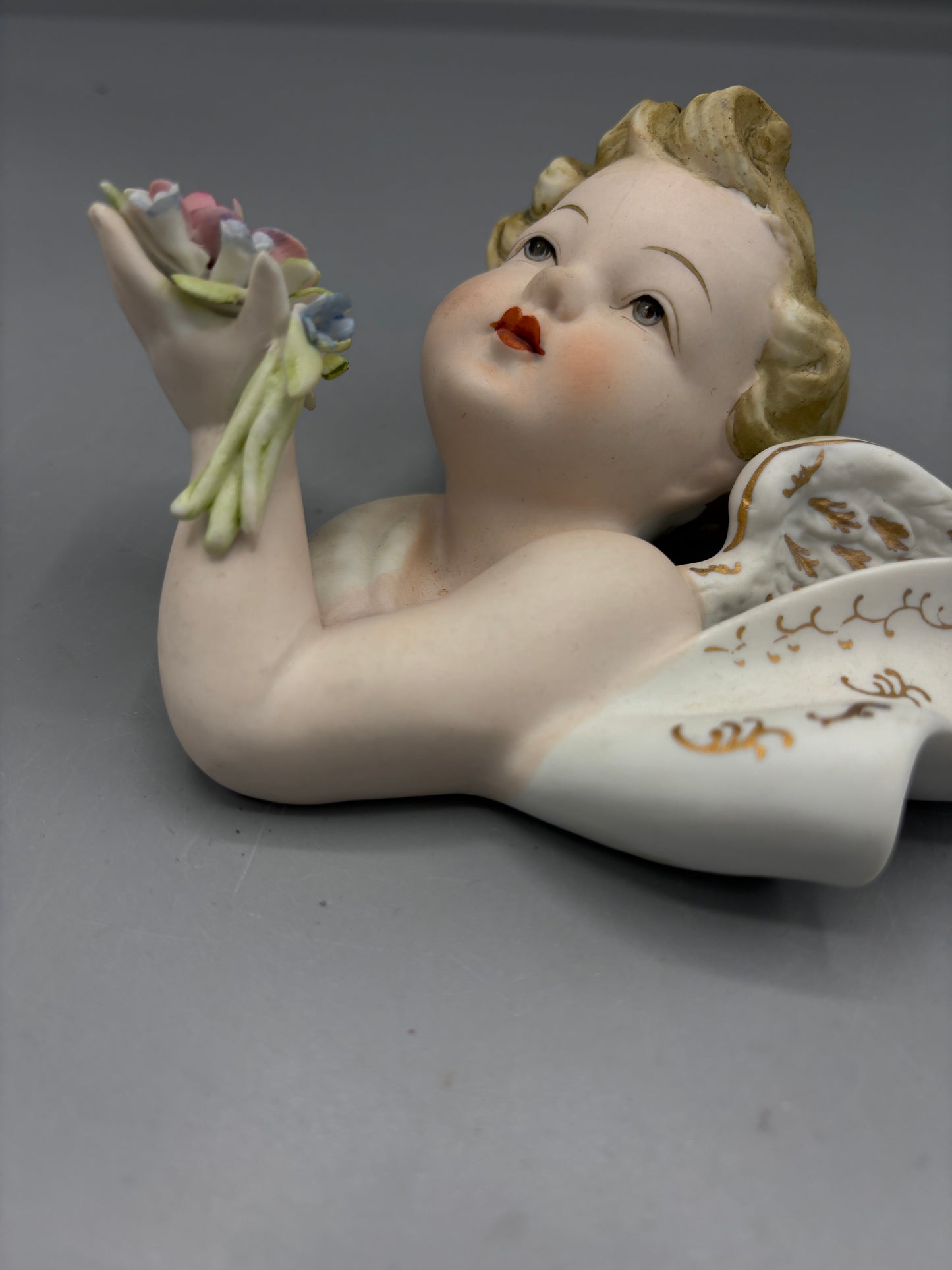 1960s Lefton Valentine Day Angel Cherubs