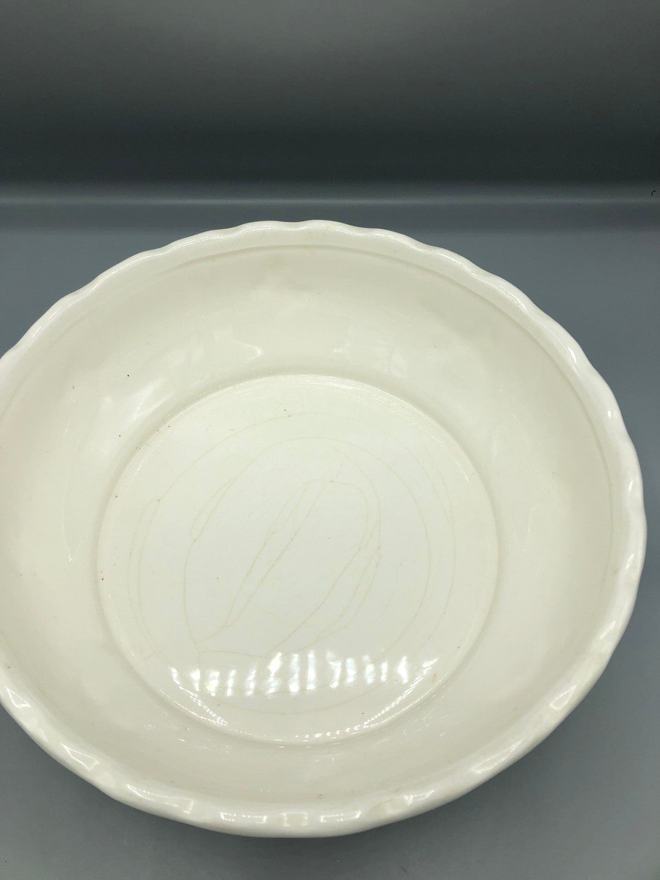 Large ceramic butterfly dish