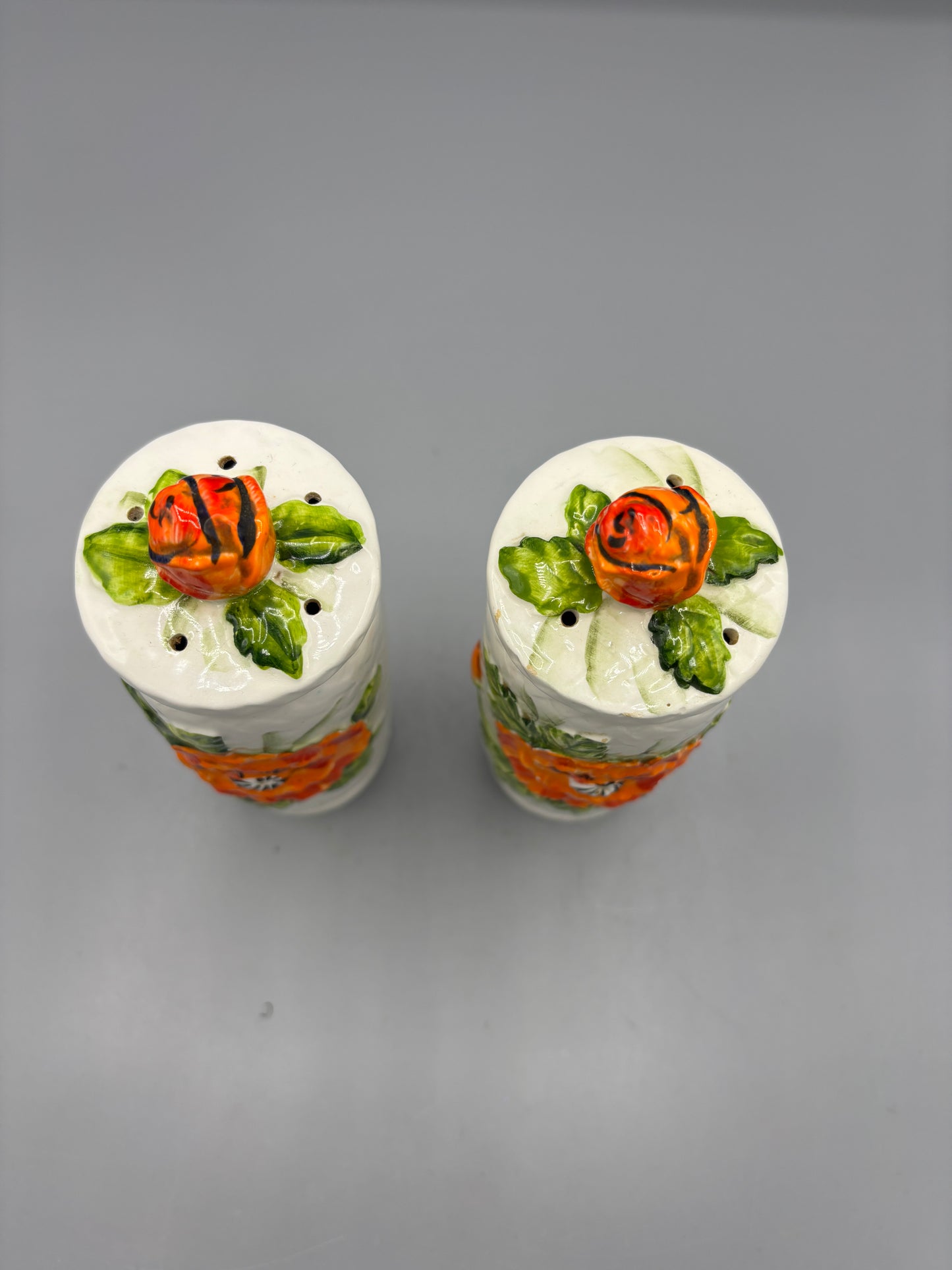 Lefton hand painted Salt & Pepper
