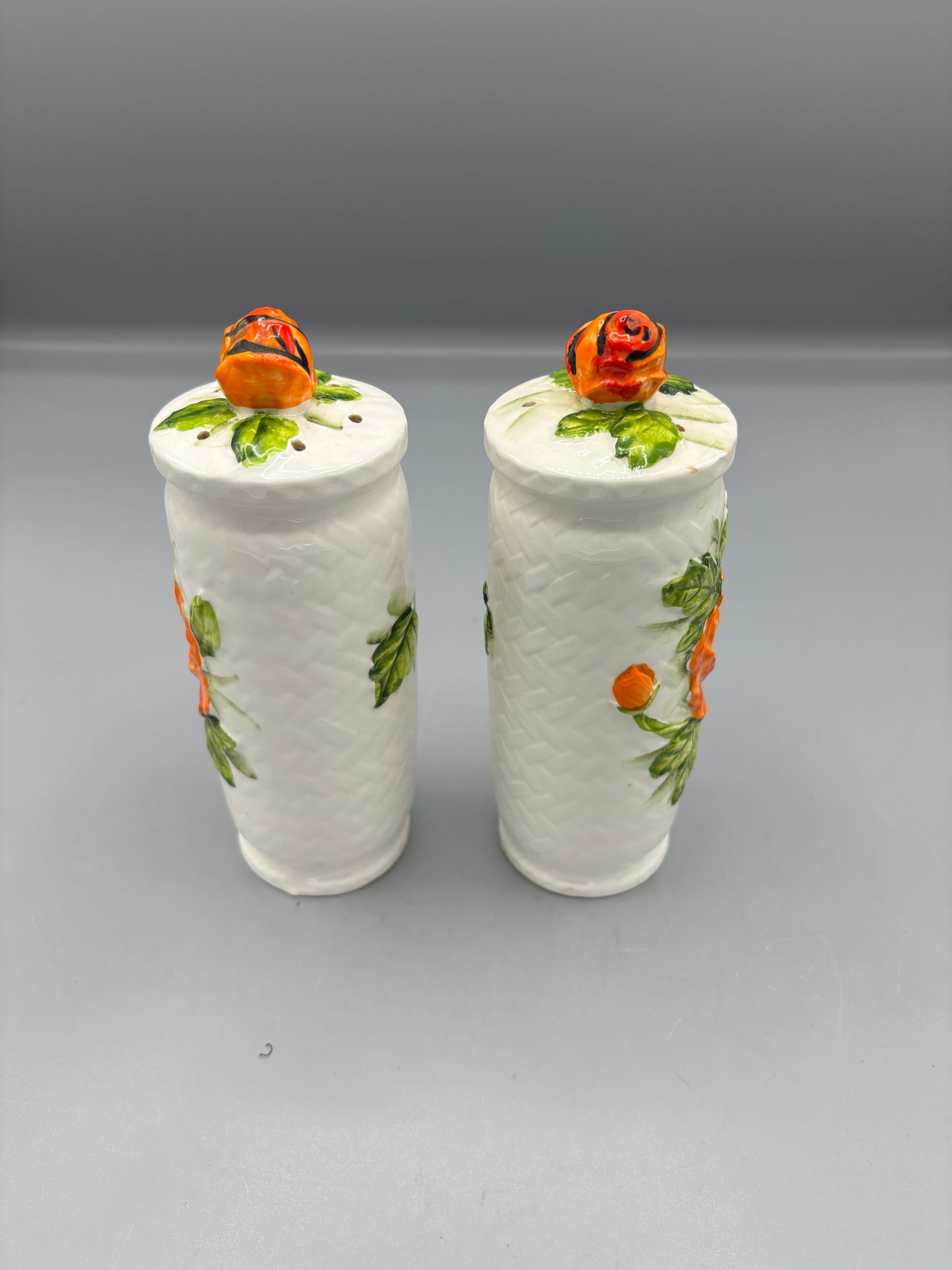 Lefton hand painted Salt & Pepper