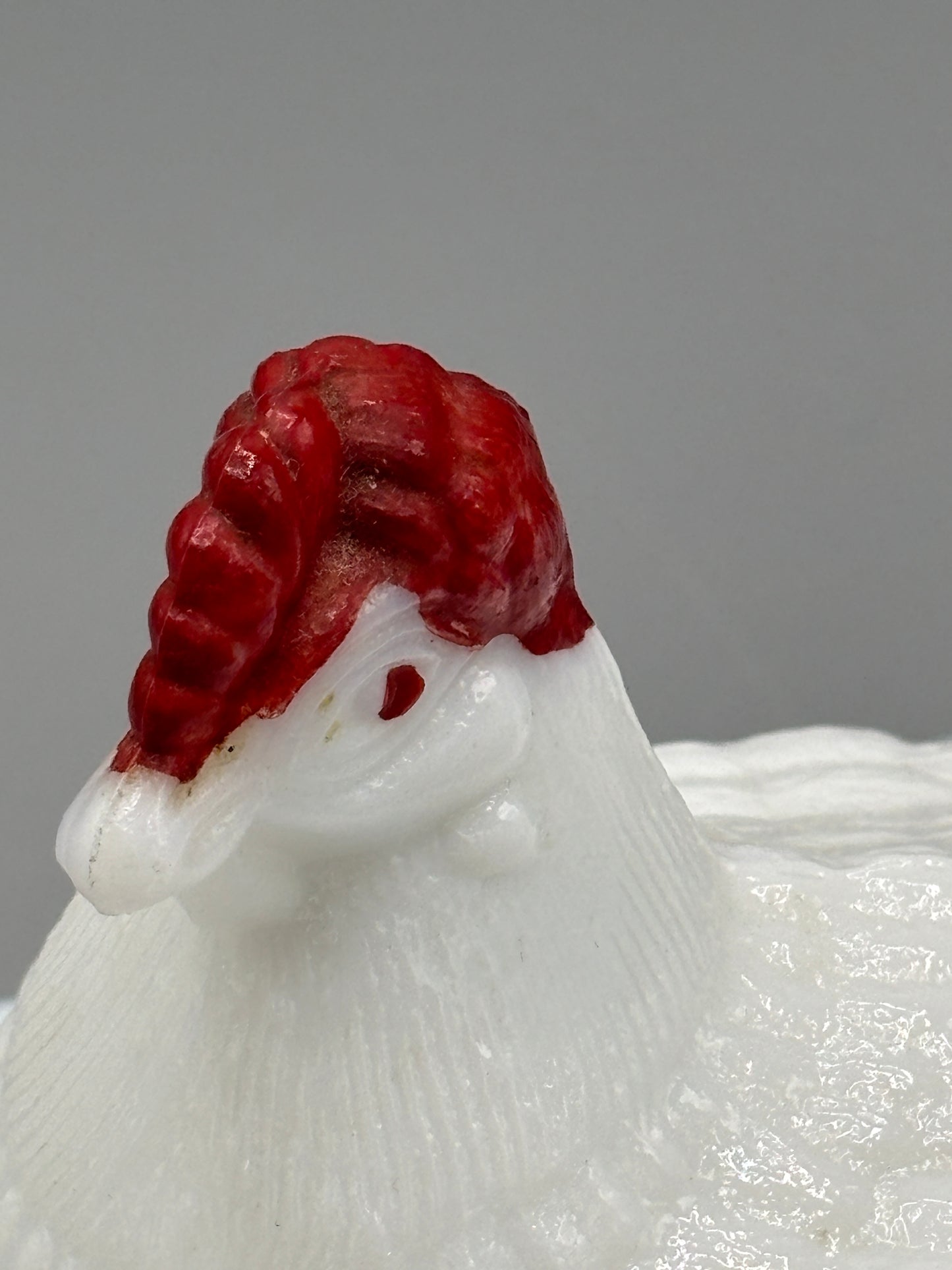 Vintage Westmoreland milk glass Hen on Nest