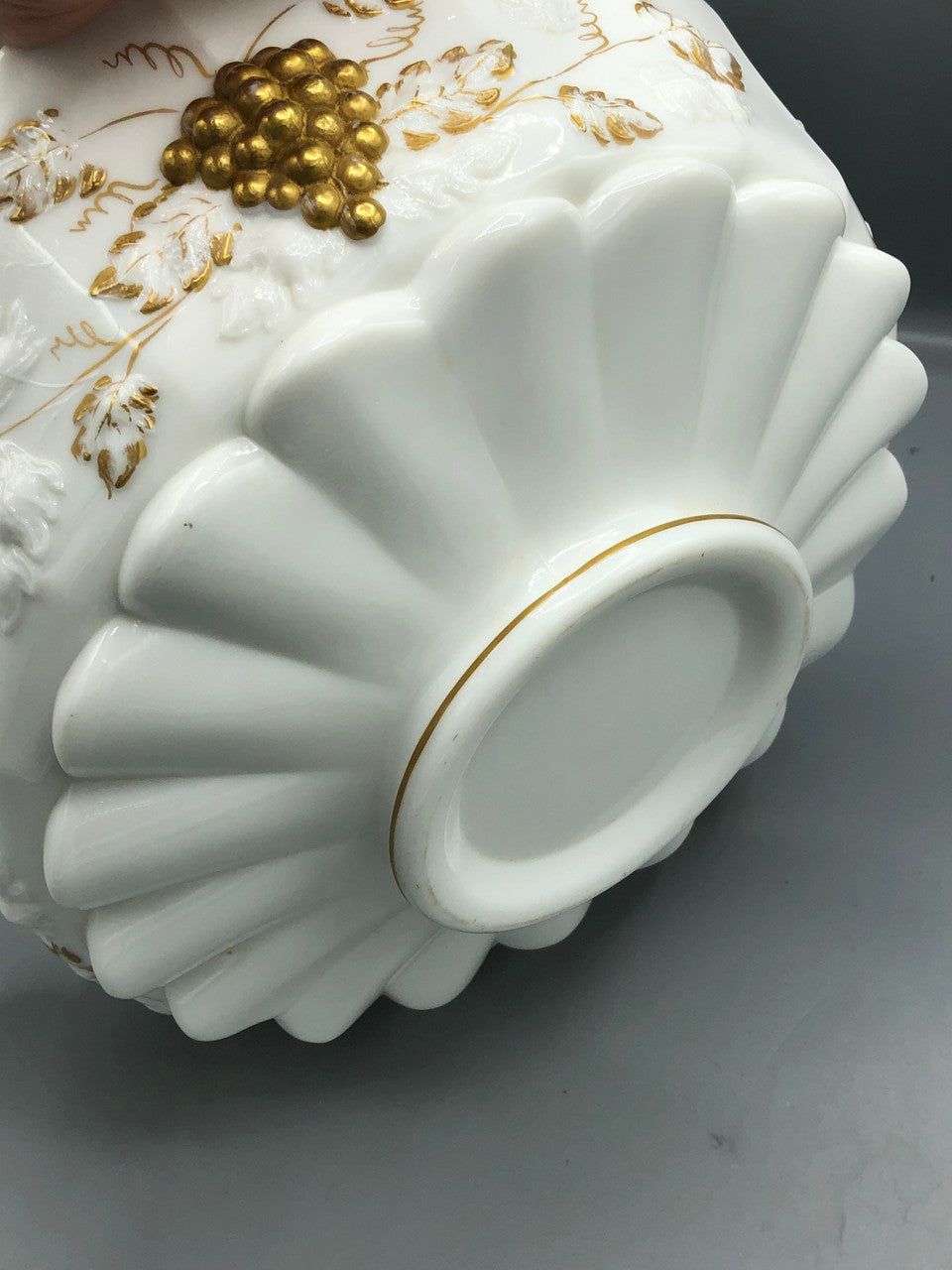 Westmoreland Milk Glass Fruit Bowl 10" Wide