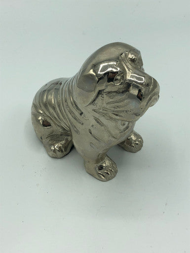 Metal Bulldog paperweight