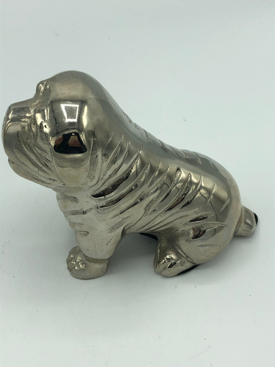 Metal Bulldog paperweight