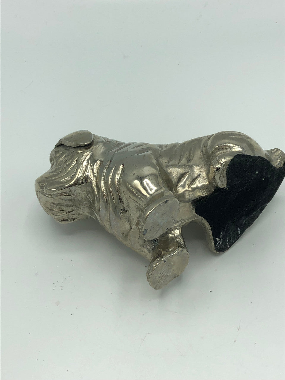 Metal Bulldog paperweight