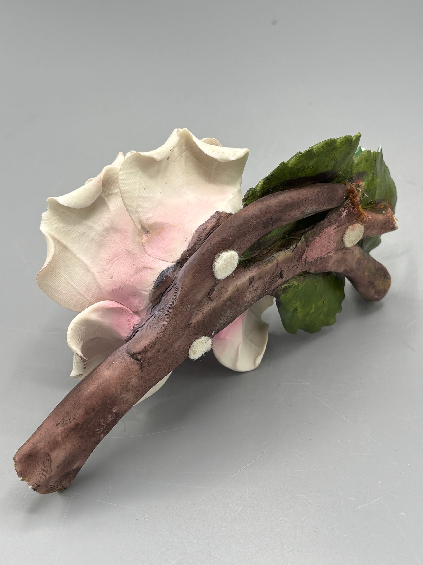 Vintage porcelain flower with Rose bud