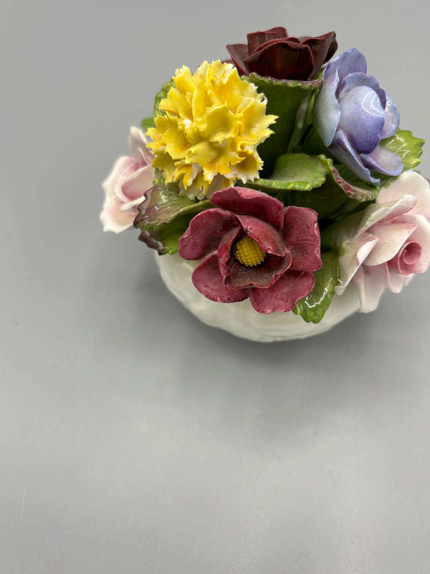 Aynsley bone China flower basket