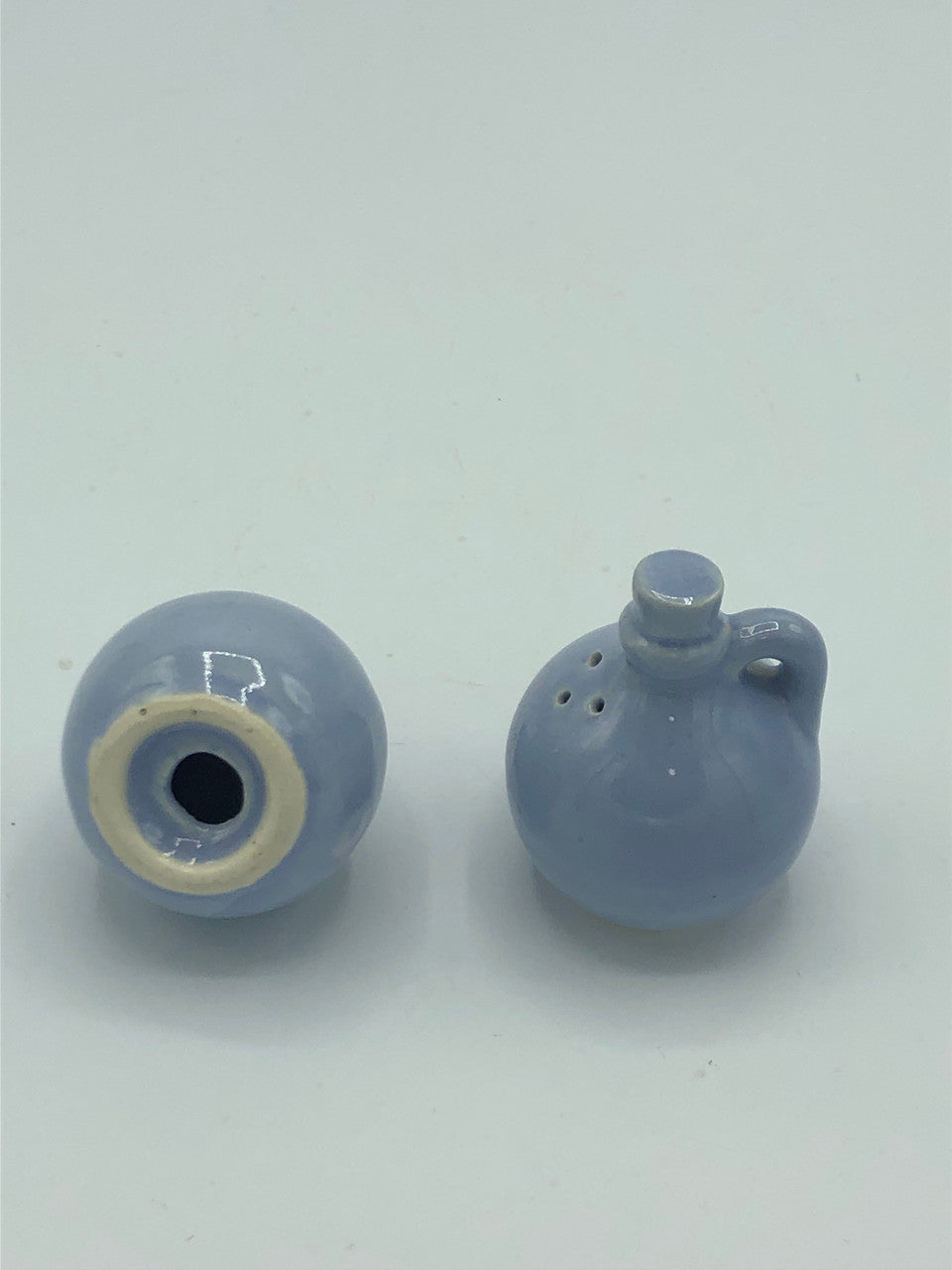 Blue jug salt & pepper shakers