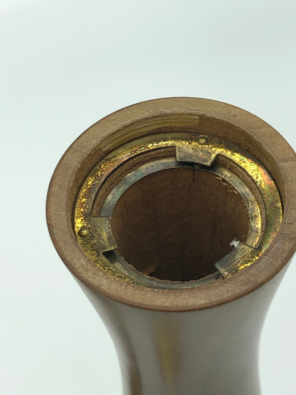 Teak salt & pepper shakers