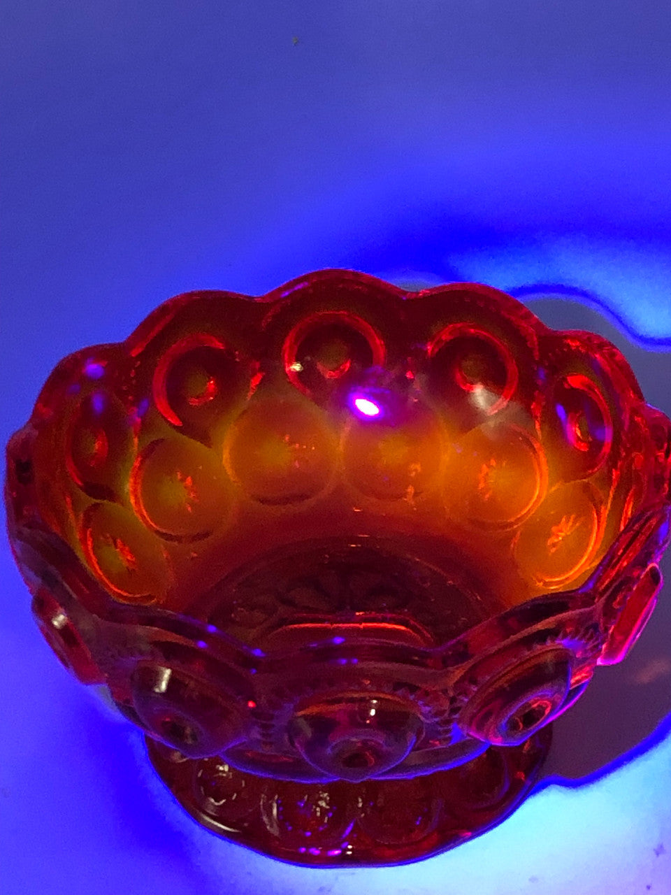 LE Smith Orange "Moon & Stars" bowl